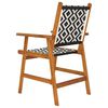 vidaXL Garden Chairs 6 pcs Solid Acacia Wood