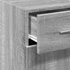 vidaXL Sideboard Grey Sonoma 30x42.5x93 cm Engineered Wood