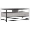 vidaXL Coffee Table Grey Sonoma 100x51x45 cm Engineered Wood