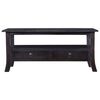 vidaXL Coffee Table Light Black Coffee 90x50x40 cm Solid Wood Mahogany