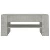 vidaXL Coffee Table Concrete Grey 102x55x45 cm Engineered Wood