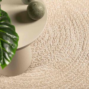 vidaXL Rug ZIZUR Beige 60x110 cm Jute Look Indoor and Outdoor