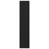 vidaXL Book Cabinet Black Oak 69.5 x 29 x 137.5 cm Engineered Wood