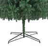 vidaXL Christmas Tree with Decorative String Lights Green 400 cm PVC
