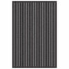 vidaXL Doormat Black 60 x 90 cm Polypropylene