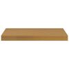 vidaXL Wall Shelf 2 pcs Beige 50 x 23 x 4 cm Engineered Wood
