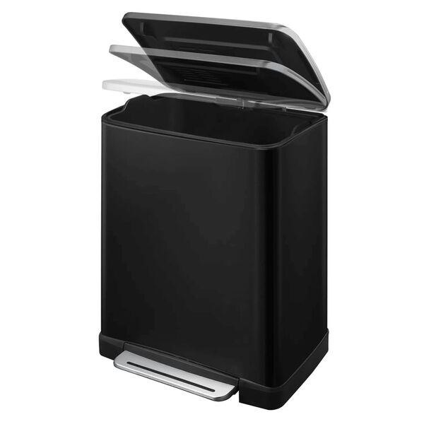 EKO Pedal Bin E-Cube 50 L Matte Black