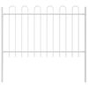 vidaXL Garden Fence BOXTEL White