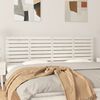 vidaXL Wall Headboard White 186x3x63 cm Solid Wood Pine