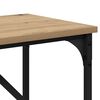 vidaXL Console Table Artisan Oak 100 x 32 x 75 cm Engineered Wood