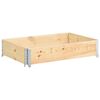 vidaXL Raised Bed 50x100 cm Solid Pine Wood