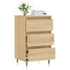 vidaXL Sideboard Sonoma Oak 40x35x70 cm Engineered Wood