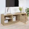 vidaXL TV Cabinet Sonoma Oak 102x35.5x36.5 cm Engineered Wood
