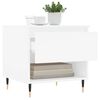 vidaXL Coffee Tables 2 pcs White 50x46x50 cm Engineered Wood