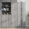vidaXL Highboard Concrete Grey 45x42.5x185 cm Engineered Wood