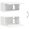 vidaXL TV Wall Cabinet 2 pcs White 60 x 31 x 29.5 cm Engineered Wood