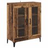 vidaXL Sideboard Old Wood 69.5 x 34 x 90 cm Engineered Wood and Iron