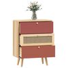 vidaXL Sideboard with Drawers 60x30x75 cm Engineered Wood