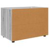 vidaXL Storage Cabinet Grey Sonoma 80 x 48 x 57 cm Engineered Wood