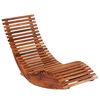 vidaXL Rocking Sun Loungers 2 pcs Acacia Wood