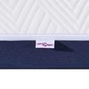 vidaXL Mattress White and Blue 80 x 160 cm Gel-Infused Foam