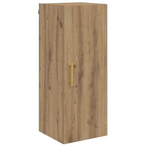 vidaXL Wall Mounted Cabinet Artisan Oak 34.5 x 34 x 90 cm