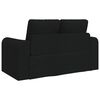 vidaXL Folding Sofa Bed Black 148 x 71 x 83 cm Fabric