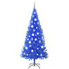 vidaXL Christmas Tree with 300 LEDs with Stand Blue 180 cm PVC