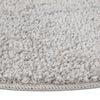 vidaXL Anti-slip Shaggy Rug Grey 90 x 90 cm PP