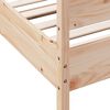 vidaXL Bed Frame without Mattress 90x190 cm Single Solid Wood Pine