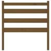 vidaXL Bed Headboard Honey Brown 81x4x100 cm Solid Wood Pine