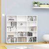 vidaXL CD Cabinet White 100x23x89.5 cm Engineered Wood