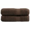 vidaXL Premium Shower Towels "SOLUND" 2 pcs Brown 70x140 cm 600 gsm