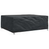 vidaXL Furniture Cover Plain Black 300 x 250 x 100 cm 600D