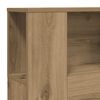vidaXL Headboard Cabinet Artisan Oak 100x18.5x102.5 cm Engineered Wood