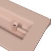 vidaXL Cabinet Handles 2 pcs Pink 85 x 45 mm Metal