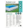 Bestway Solar Pool Cover Flowclear Rectangular 703x336 cm Blue