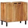 vidaXL Bathroom Sink Cabinet Solid Acacia Wood 62 x 33 x 58 cm