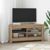 vidaXL Corner TV Cabinet Old Wood 102 x 40.5 x 45 cm Engineered Wood