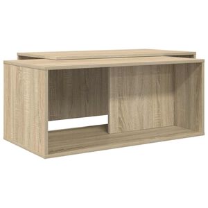 vidaXL Coffee Table Set 2 pcs Sonoma Oak Engineered Wood