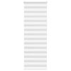 vidaXL Zebra Blind White 70x200 cm Fabric Width 65.9 cm Polyester