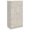 vidaXL Shoe Cabinet Concrete Grey 55x35x108 cm Engineered Wood