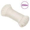 vidaXL Work Rope White 3 mm 250 m Polypropylene