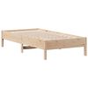 vidaXL Bed Frame without Mattress 90x190 cm Single Solid Wood Pine