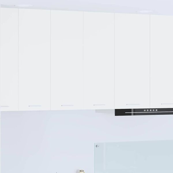 vidaXL Hanging Cabinet with Door White 60 x 31 x 80 cm Engineered Wood