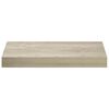 vidaXL Floating Wall Shelves 4 pcs Oak 40x23x3.8 cm MDF