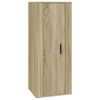 vidaXL 2 Piece TV Cabinet Set Sonoma Oak Engineered Wood