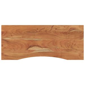 vidaXL Desk Top 140x60x2.5 cm Rectangular Solid Wood Acacia