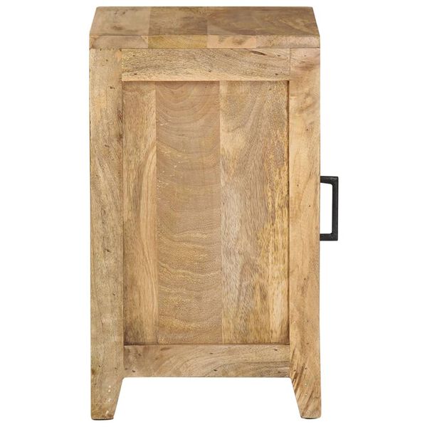 vidaXL Bedside Cabinet 40x30x50 cm Solid Mango Wood