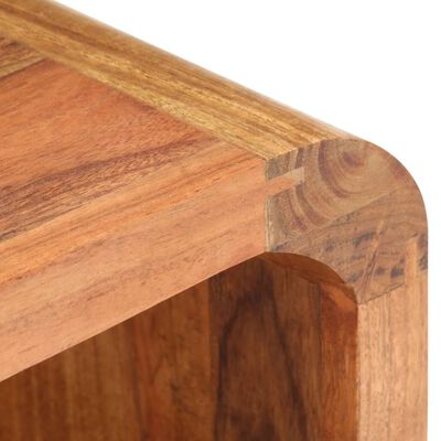 vidaXL Bedside Table 40x30x60 cm Solid Acacia Wood Honey Finish